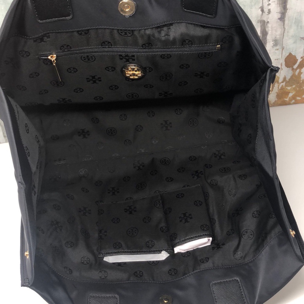 NWT Tory Burch Ella nylon tote - Picture 7 of 8